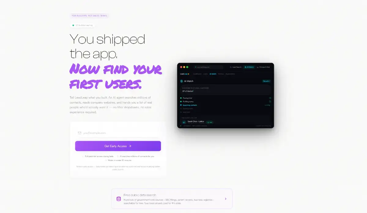 LeadLeap product image