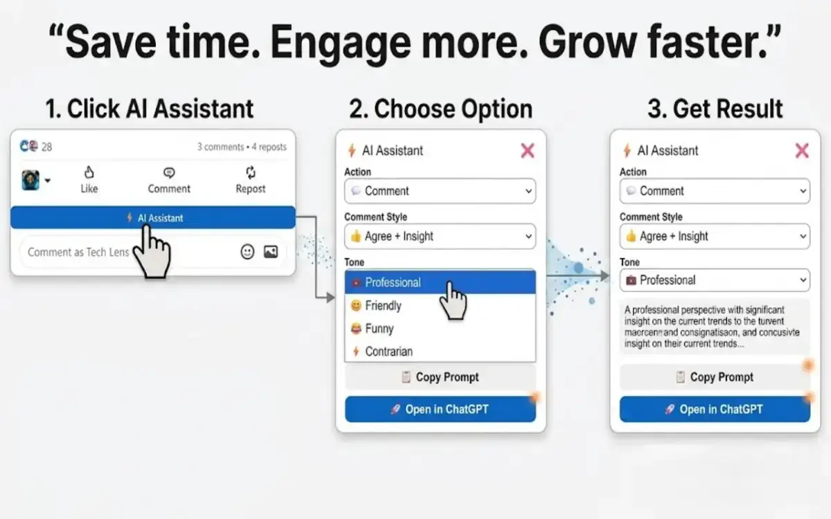 Linkedln AI Assistant image number 11