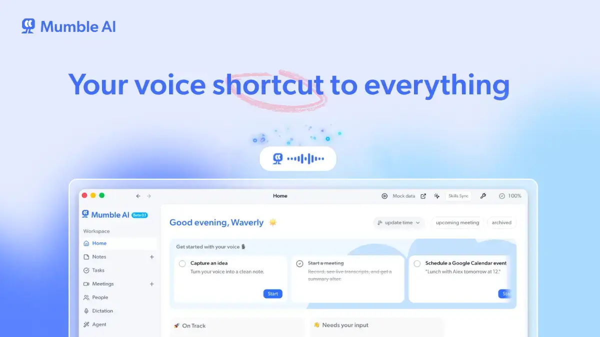 Mumble AI product image