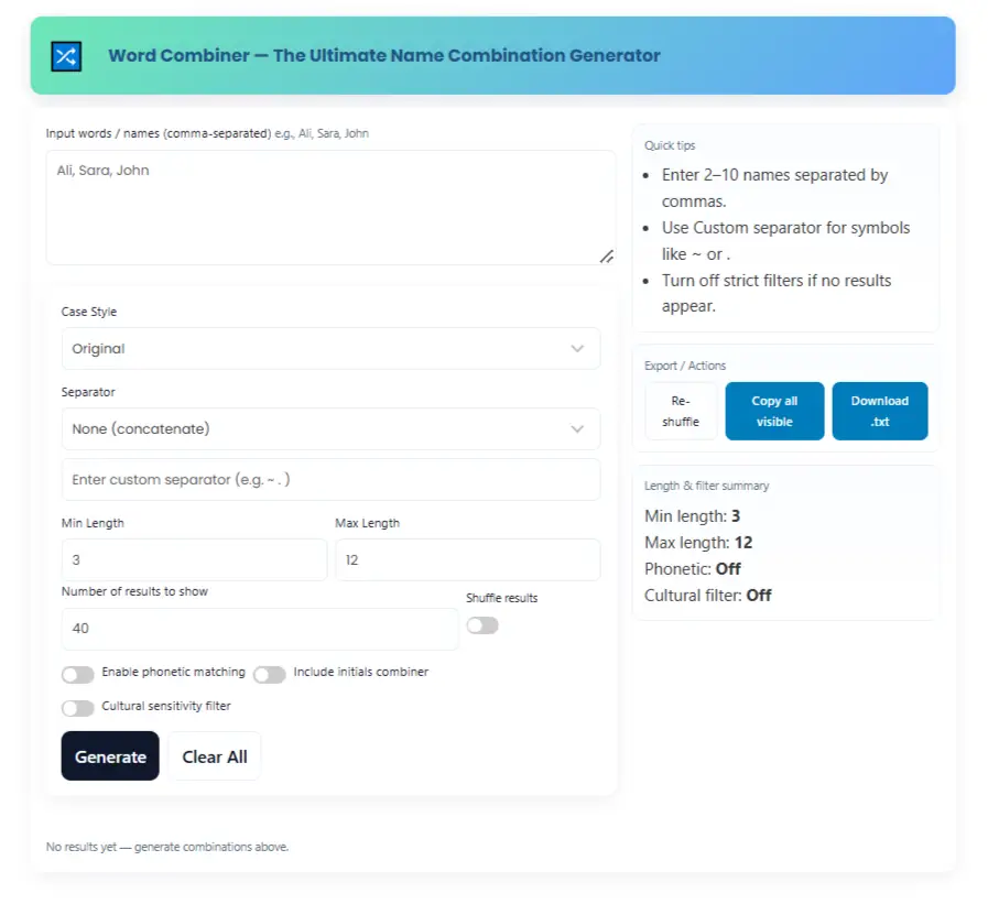 Name Combiner image number 11