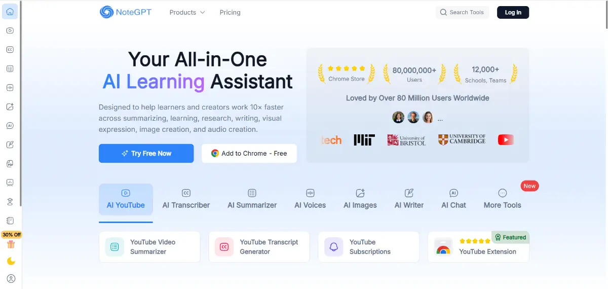 NoteGPT image number 01