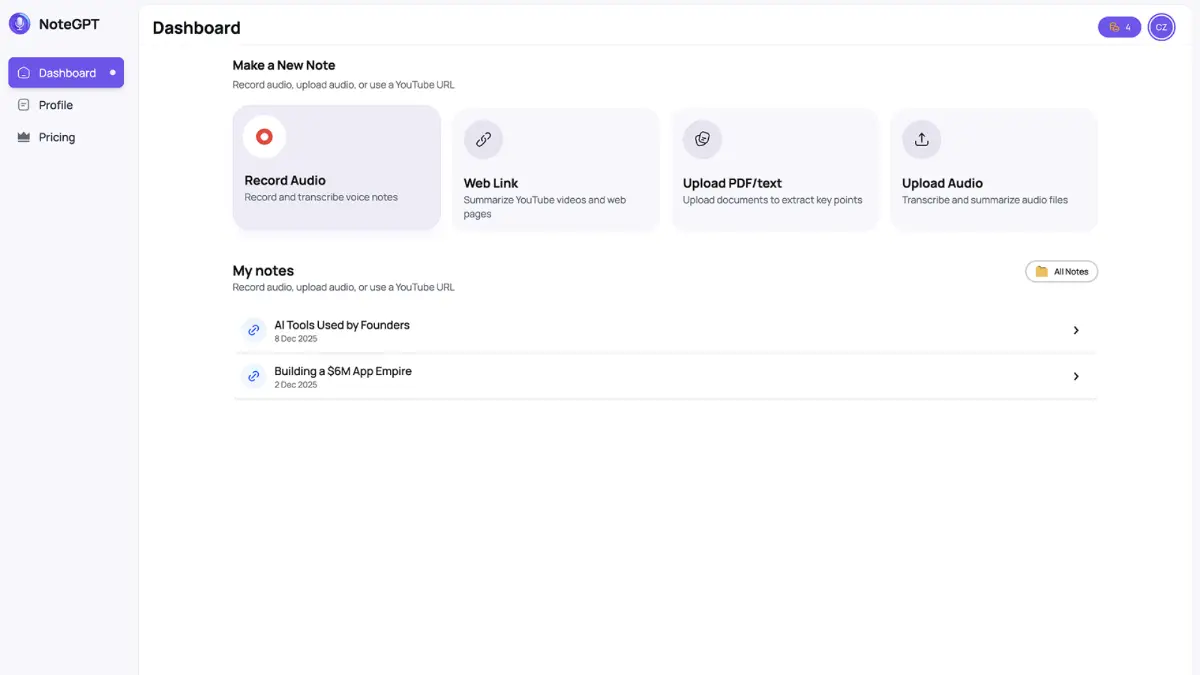 NoteGPT App image number 11