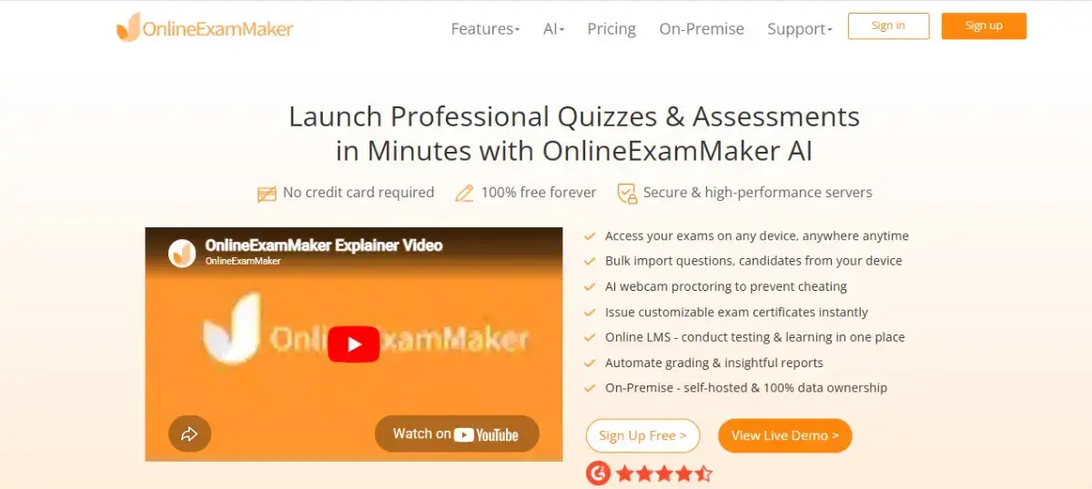 Online Exam Maker product image