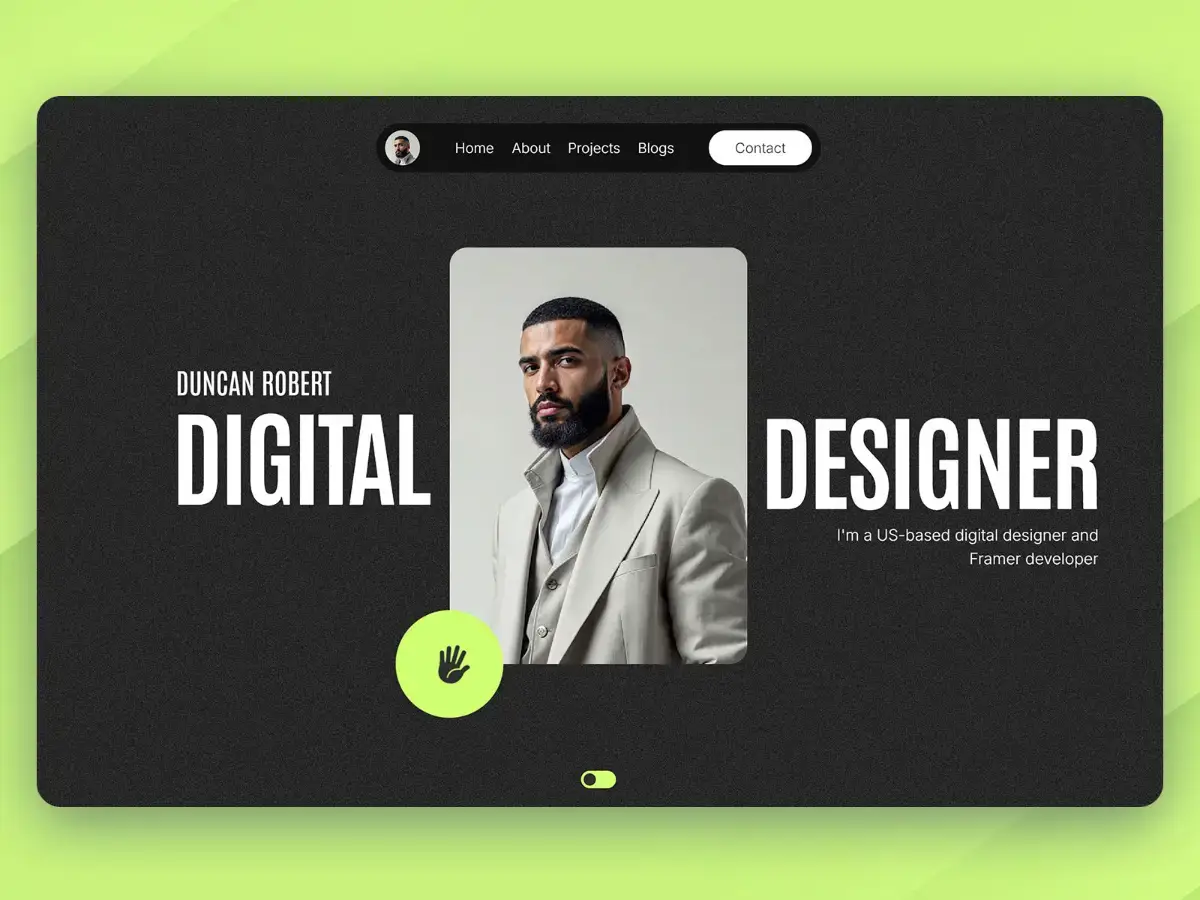 Portavia A modern portfolio template image number 11