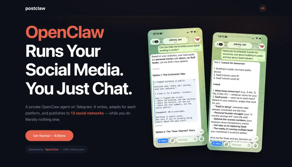 PostClaw product image