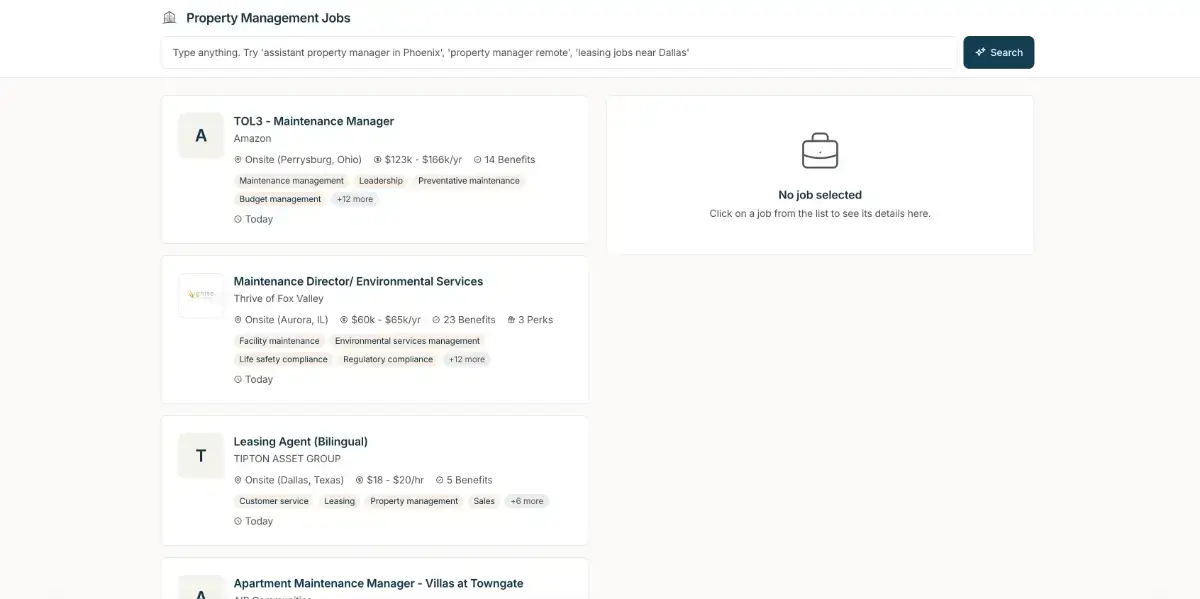Property Management Jobs product image