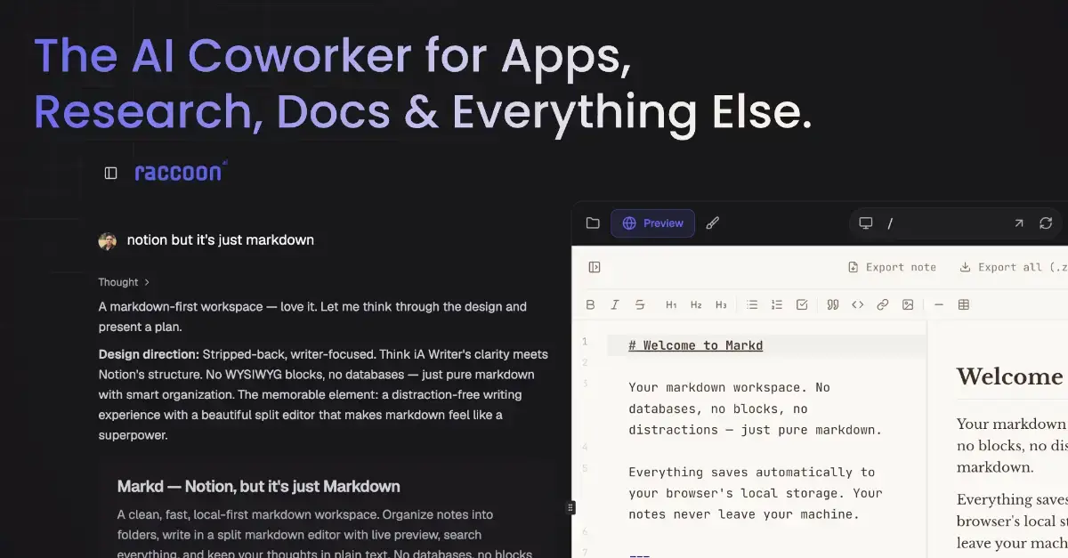 Raccoon AI image number 11