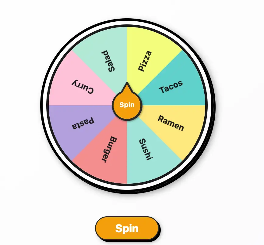 Random Wheel product image