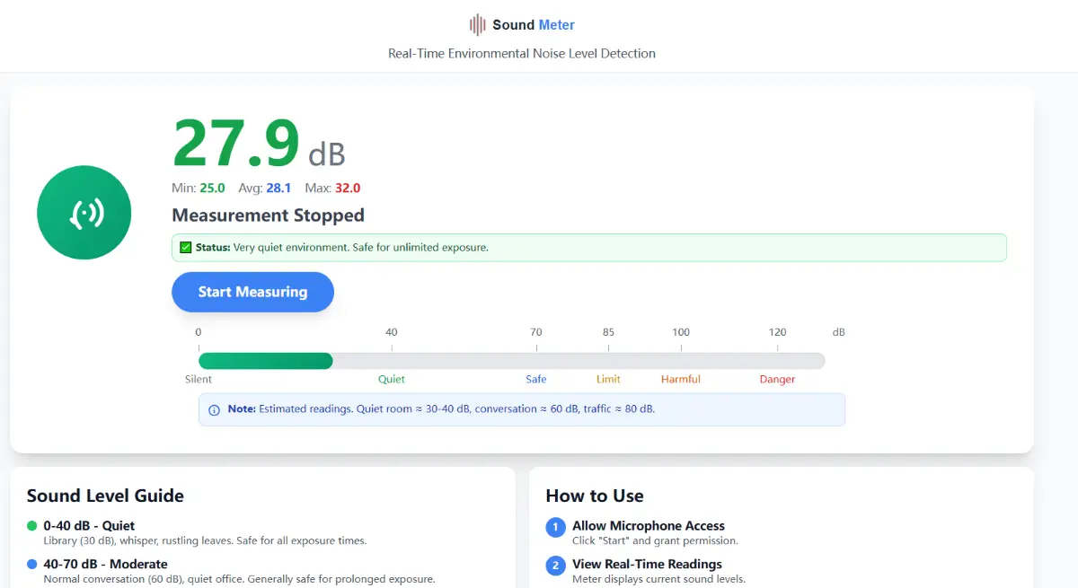 realtime sound meter image number 11