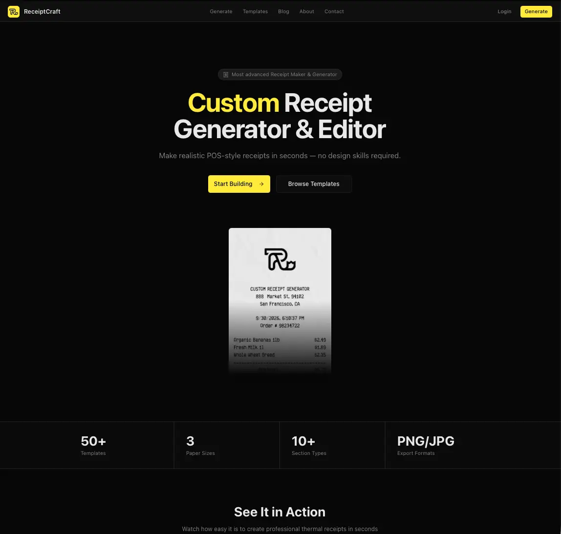 ReceiptCraft image number 11