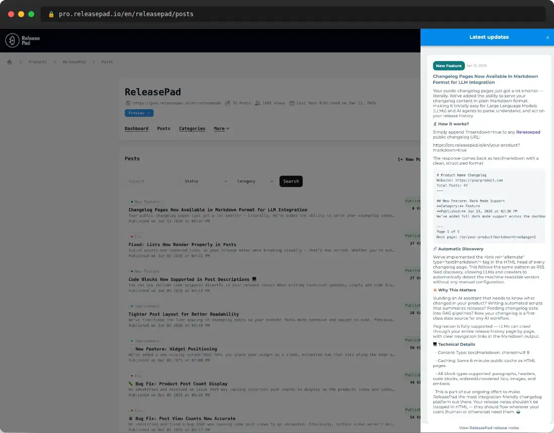 ReleasePad image number 01