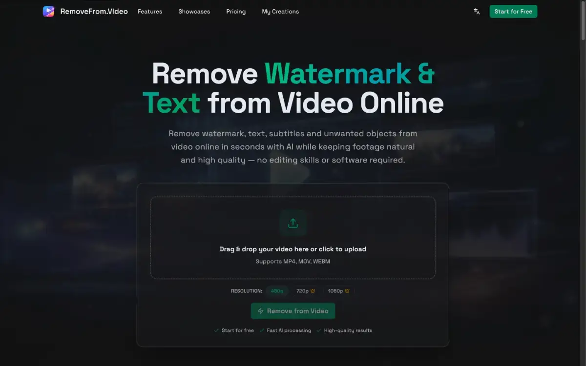 RemoveFromVideo product image