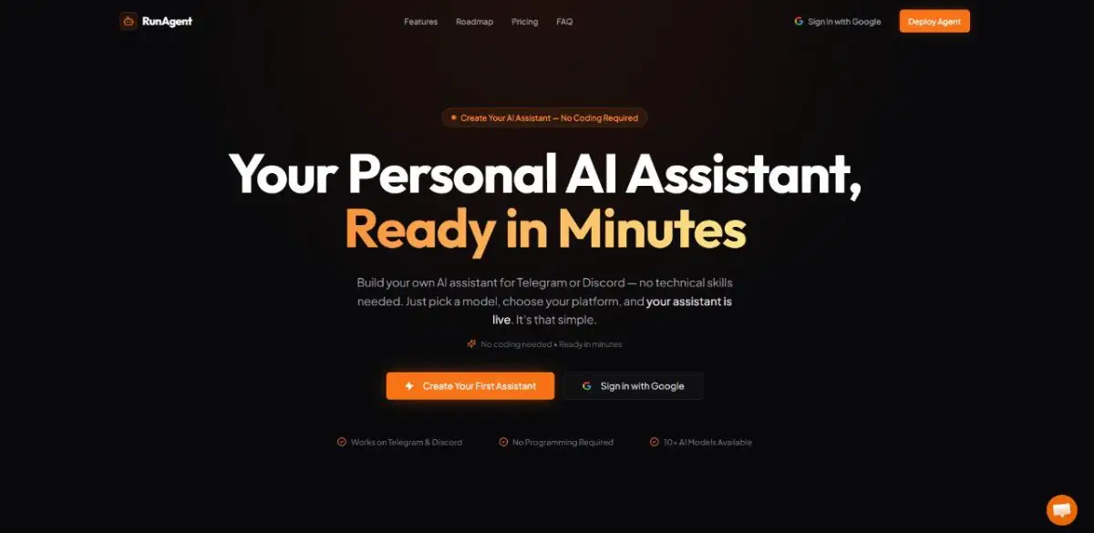 RunAgent product image