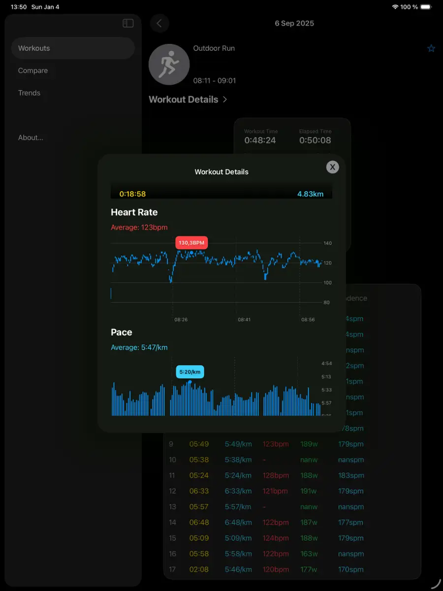 RunRecap for iPad image number 11