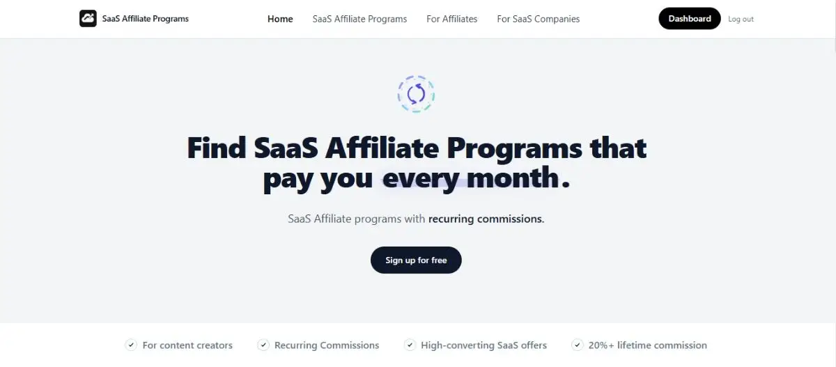 SaaS Affiliate Programs image number 21