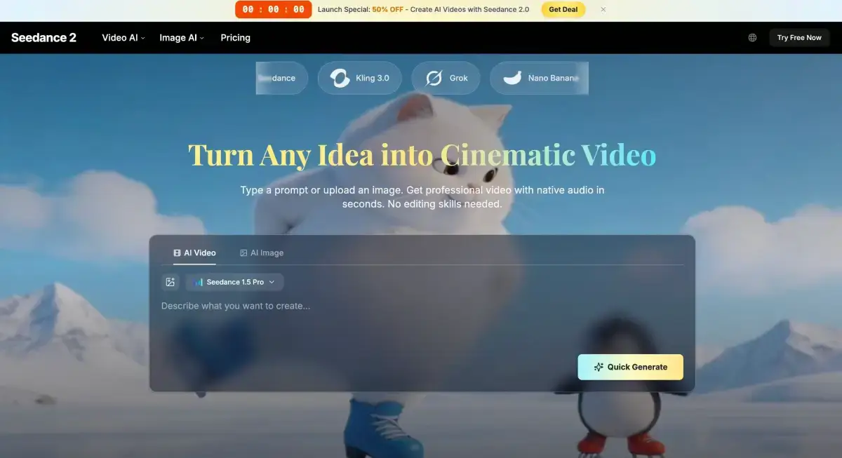 Seedance 2.0 product image