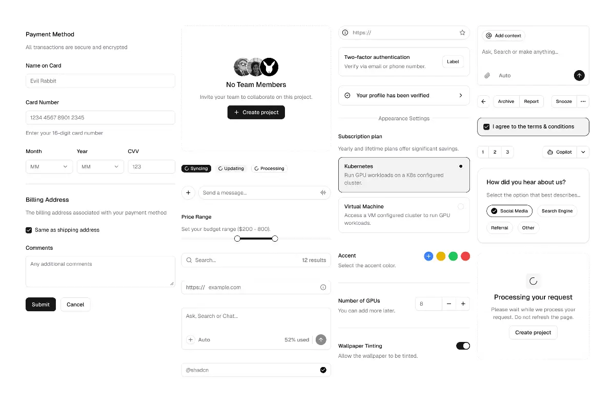 shadcncraft image number 11