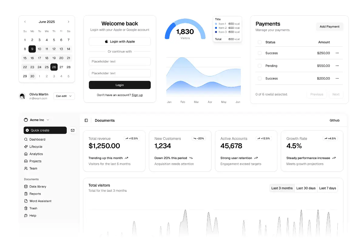 shadcncraft image number 21