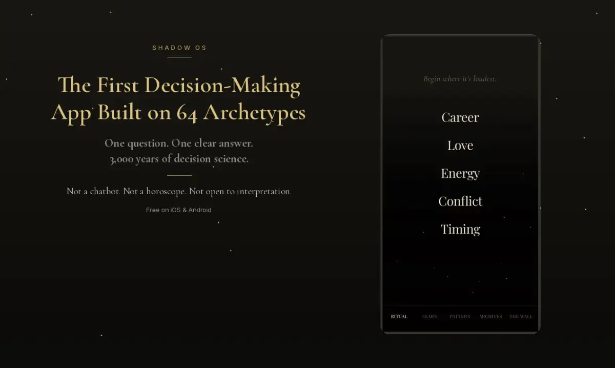 Shadow OS image number 01