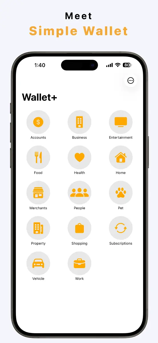 Simple Wallet: Money Organizer image number 01