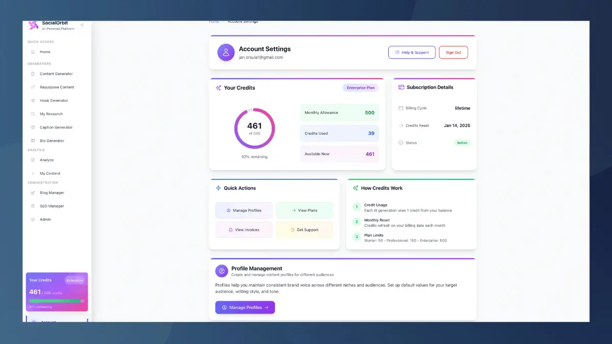 SocialOrbit image number 21