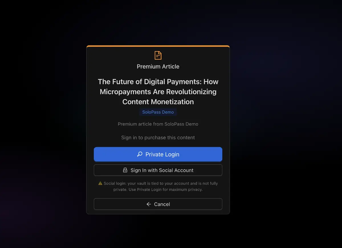 SoloPass image number 11