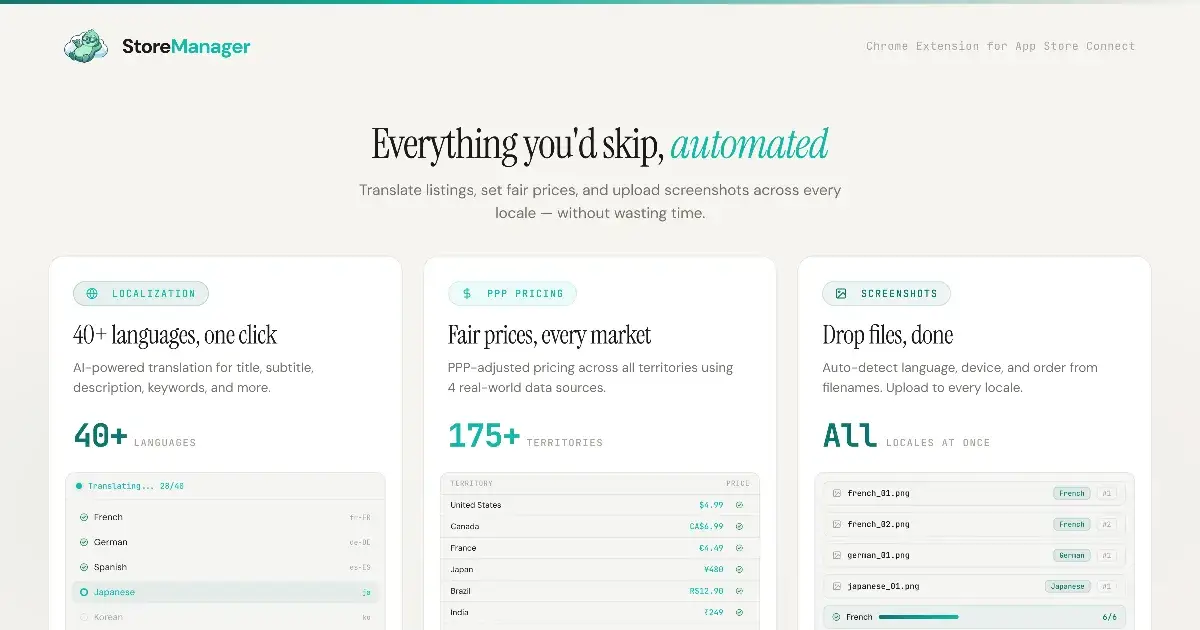 StoreManager - App Stores Automation image number 31