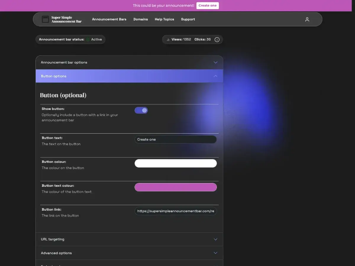 Super Simple Announcement Bar image number 21