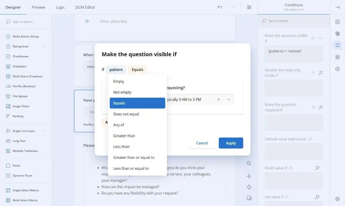 SurveyJS image number 11