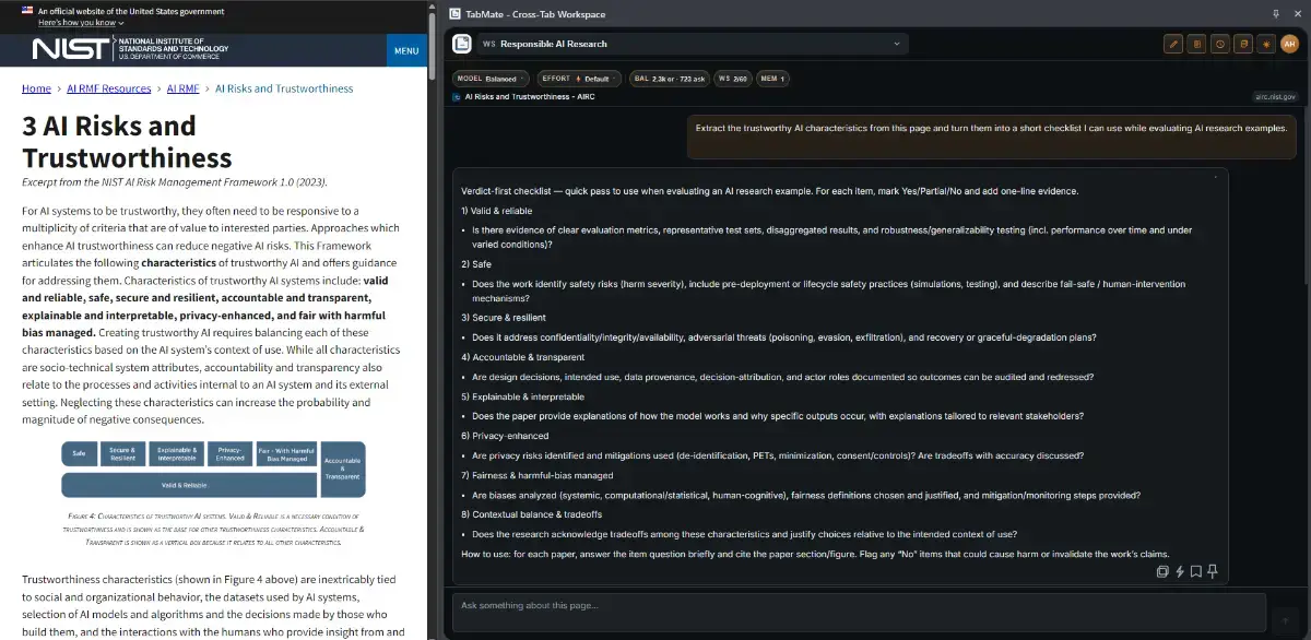 TabMate - AI Research Assistant image number 11