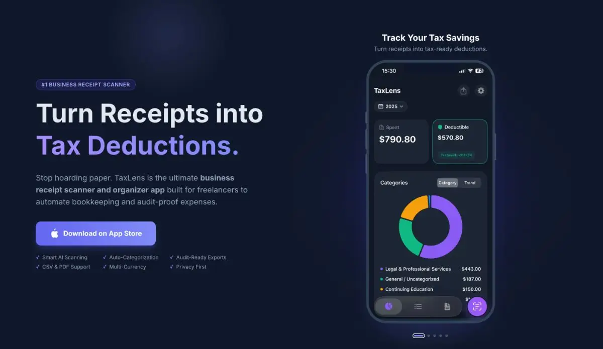 TaxLens product image