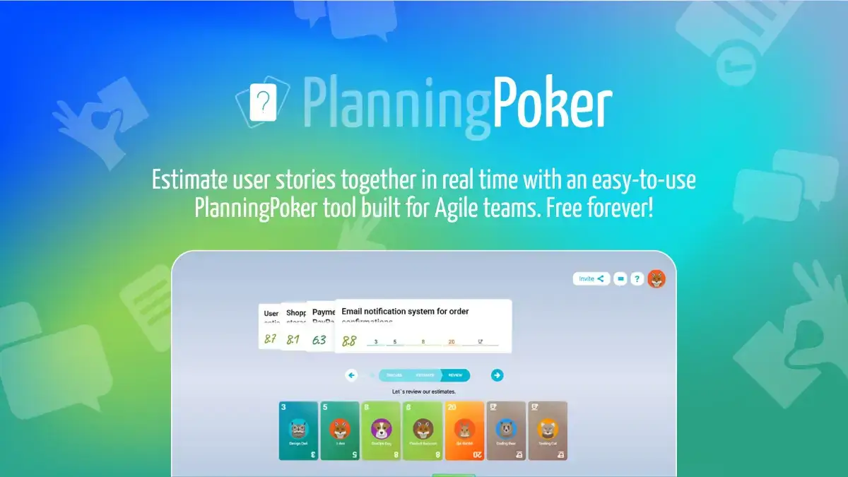 Planning Poker Estimation Tool image number 21