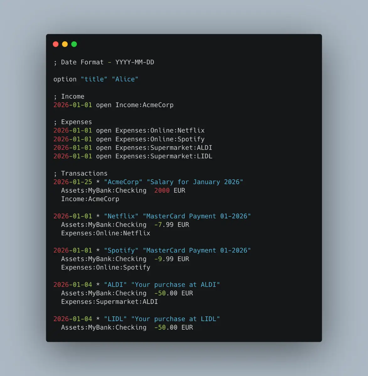 Tracking Personal Finances using Python image number 01
