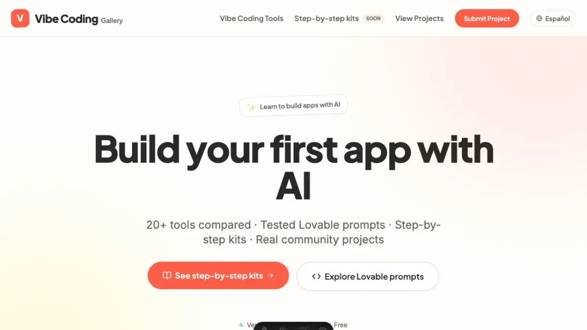 Vibe Coding Gallery image number 11