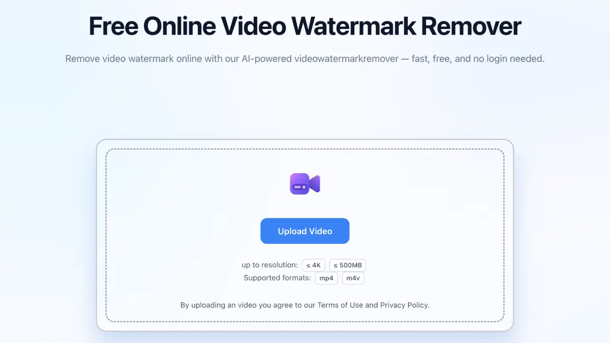 Video Watermark Remover image number 01
