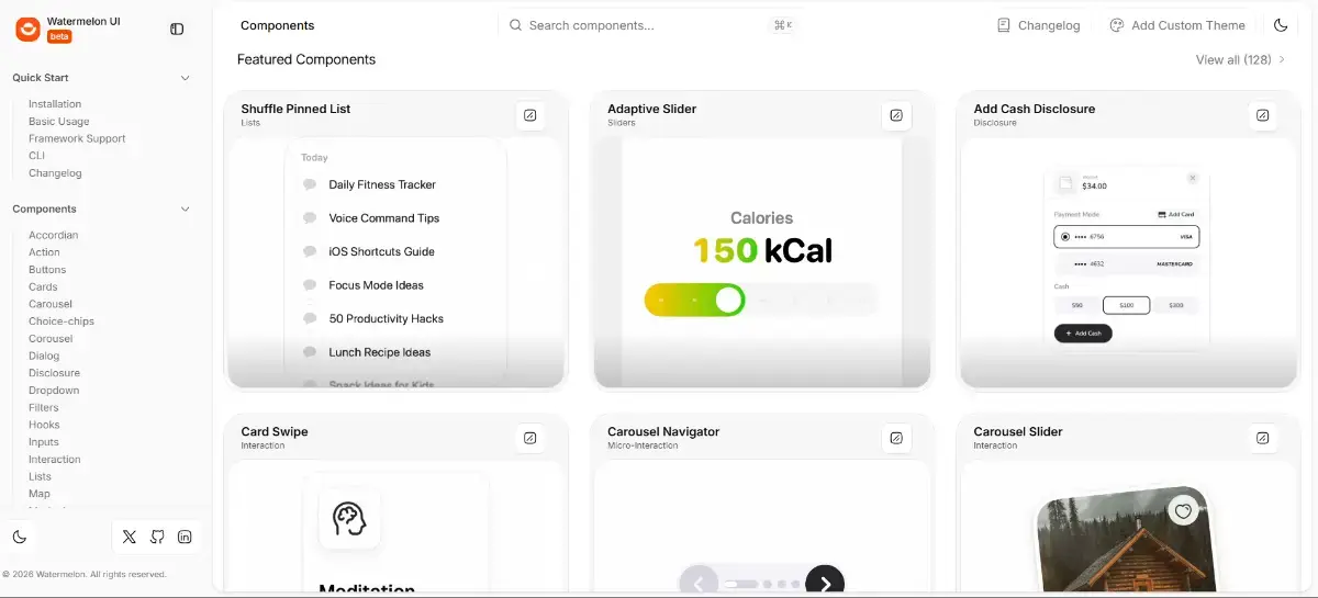 Watermelon UI image number 01