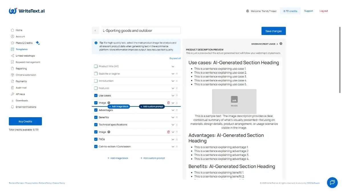 WriteText.ai for WooCommerce image number 21