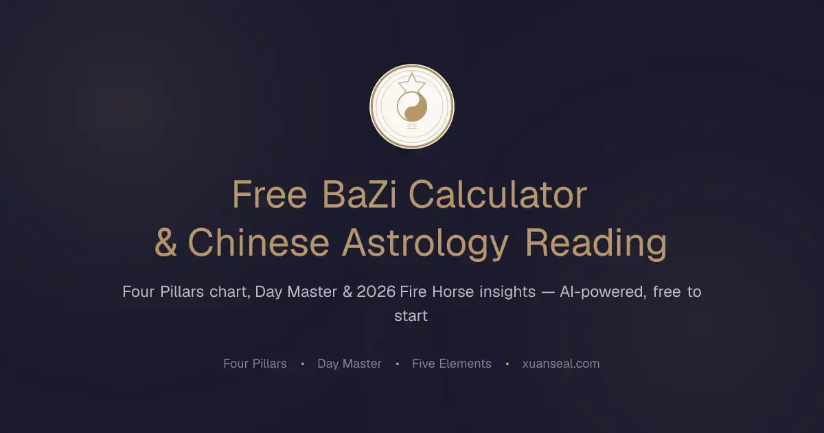 XuanSeal AI BaZi Calculator image number 01