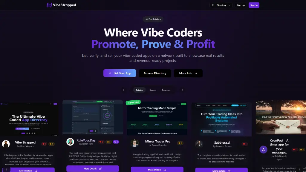 VibeStrapped product image