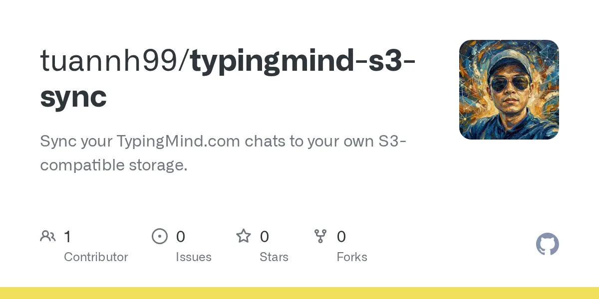 TypingMind S3 Sync product image