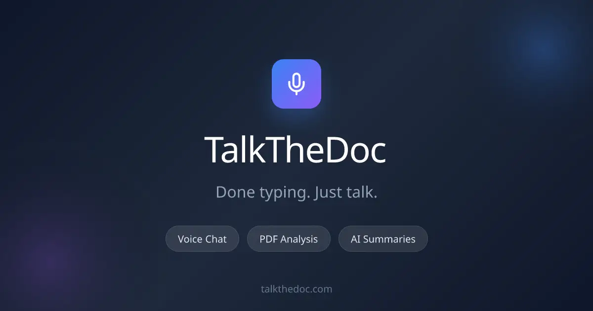 TalkTheDoc product image