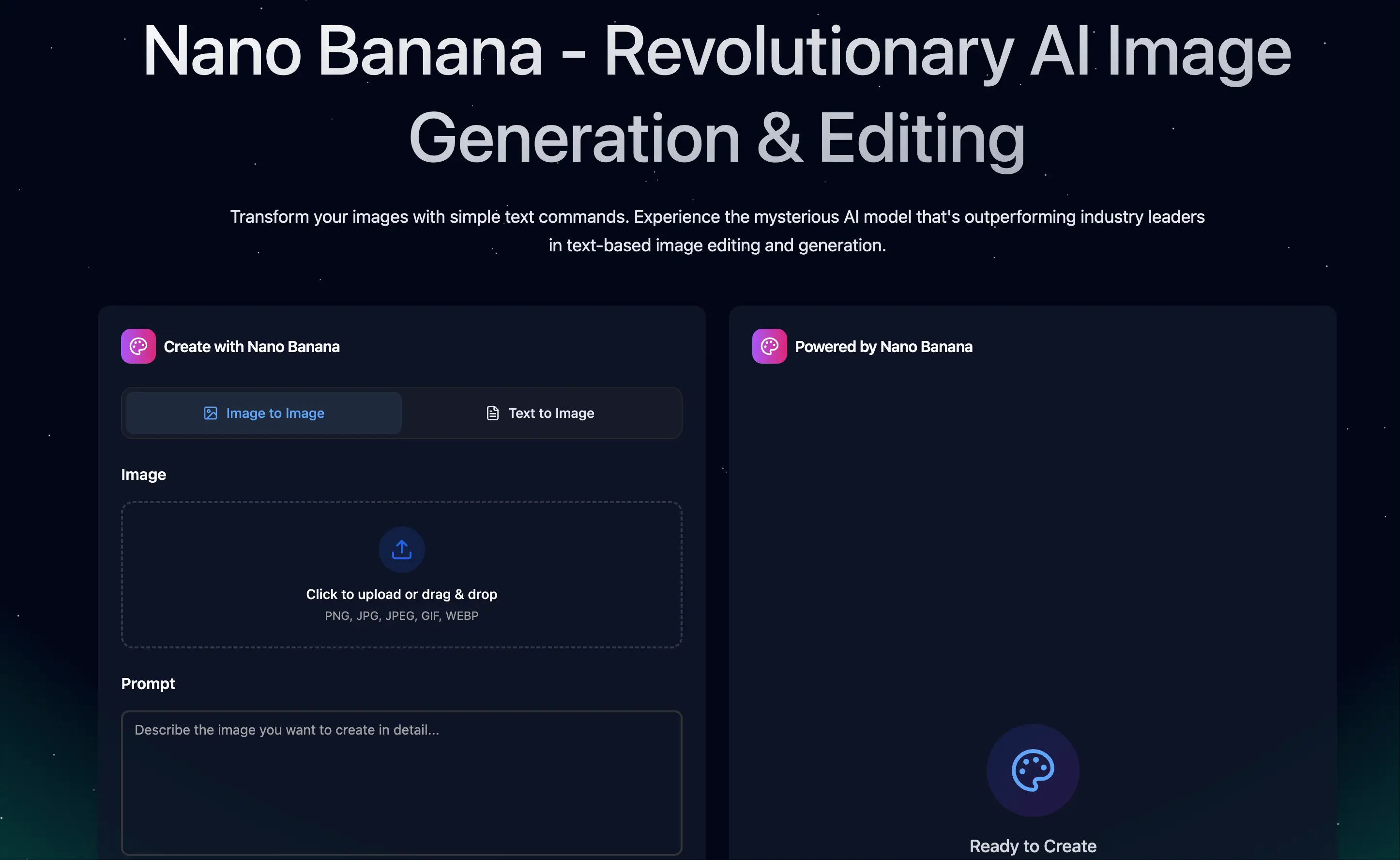 Nano Banana AI Image Generator product image