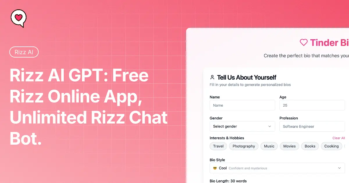 Rizz AI product image
