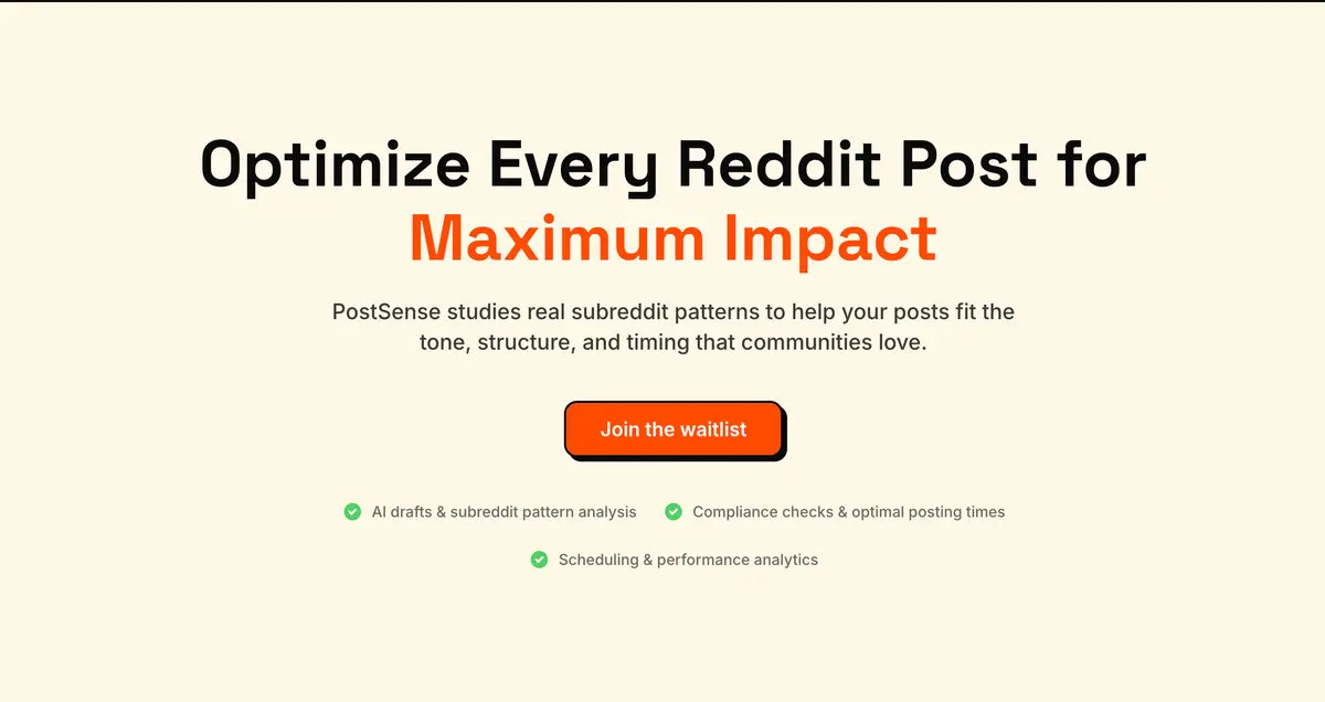 PostSense product image