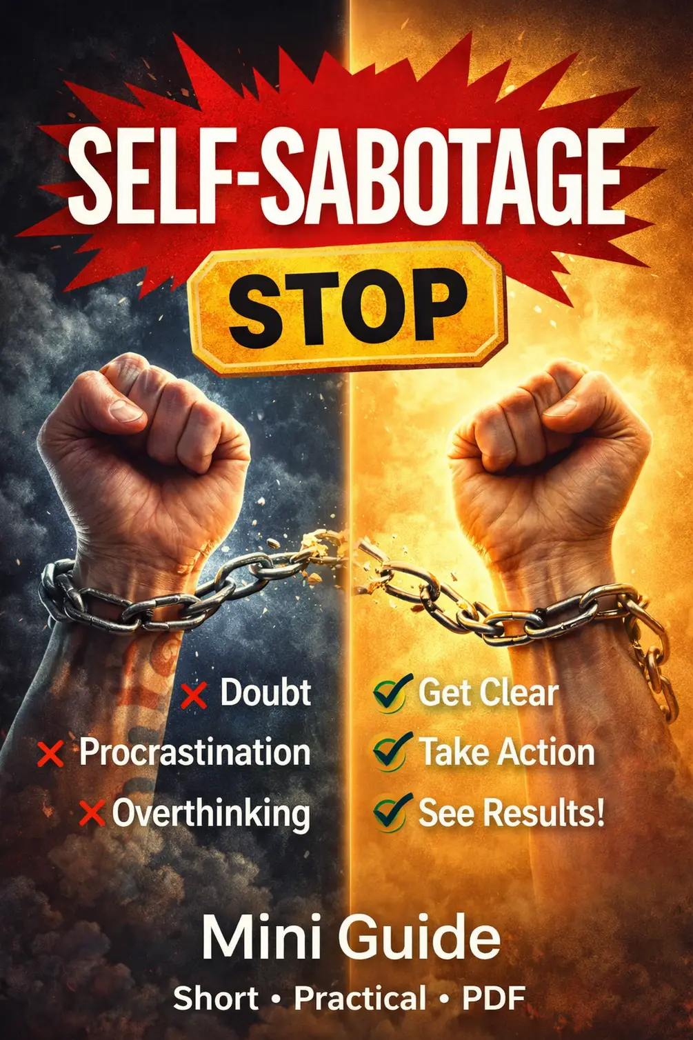 Self-Sabotage STOP product image