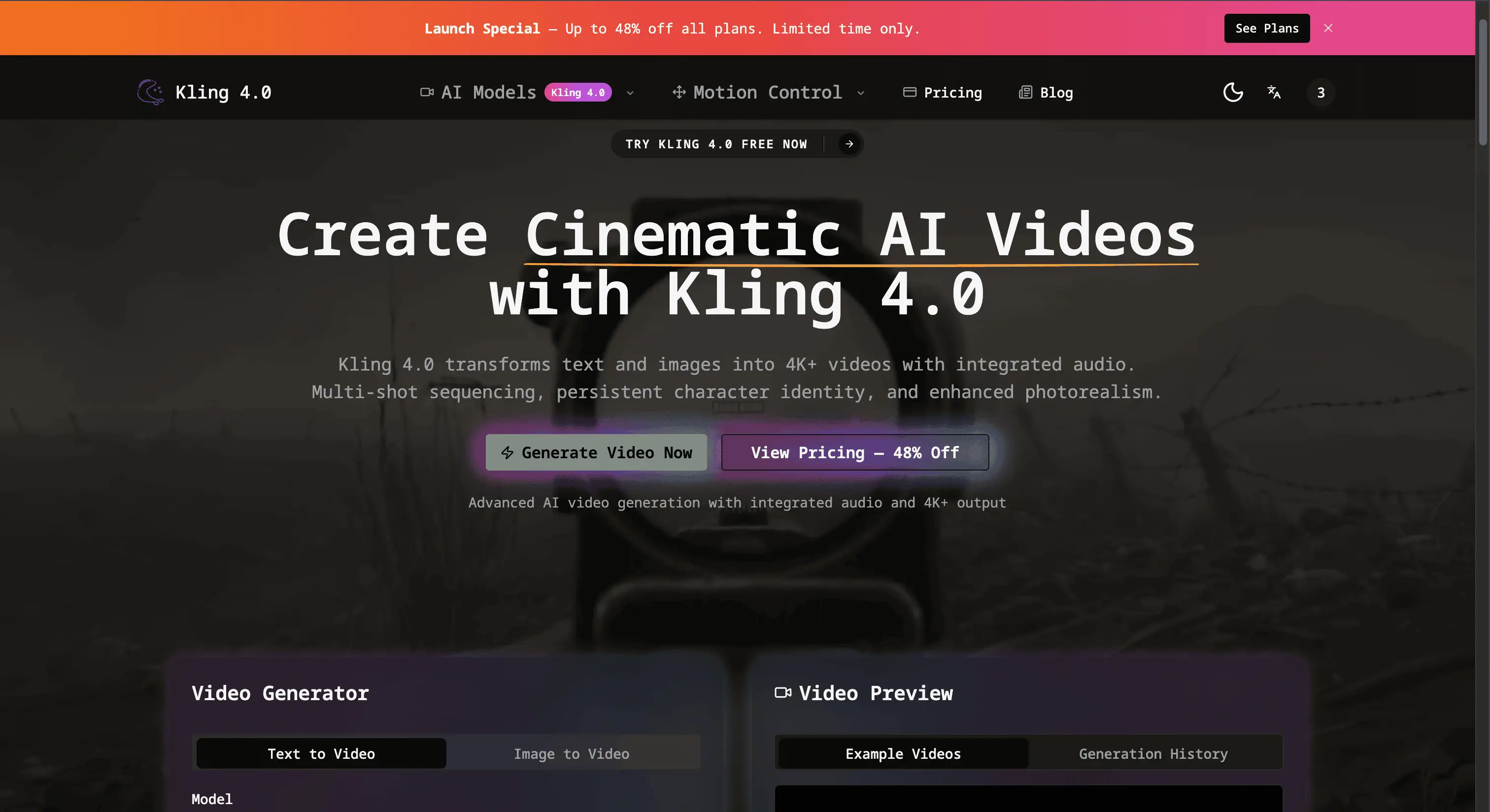 kling 4 product image