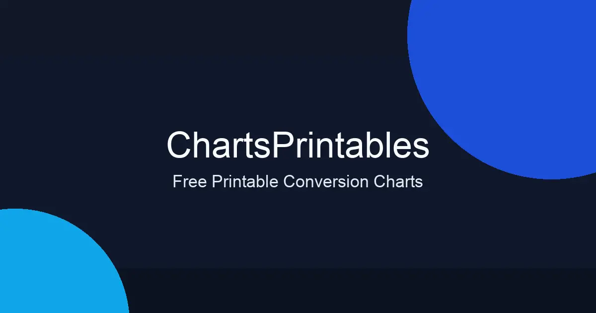 chartsprintables product image