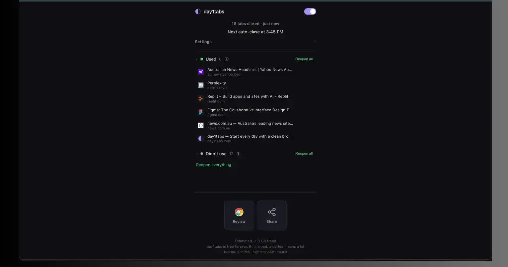 Day1tabs product image