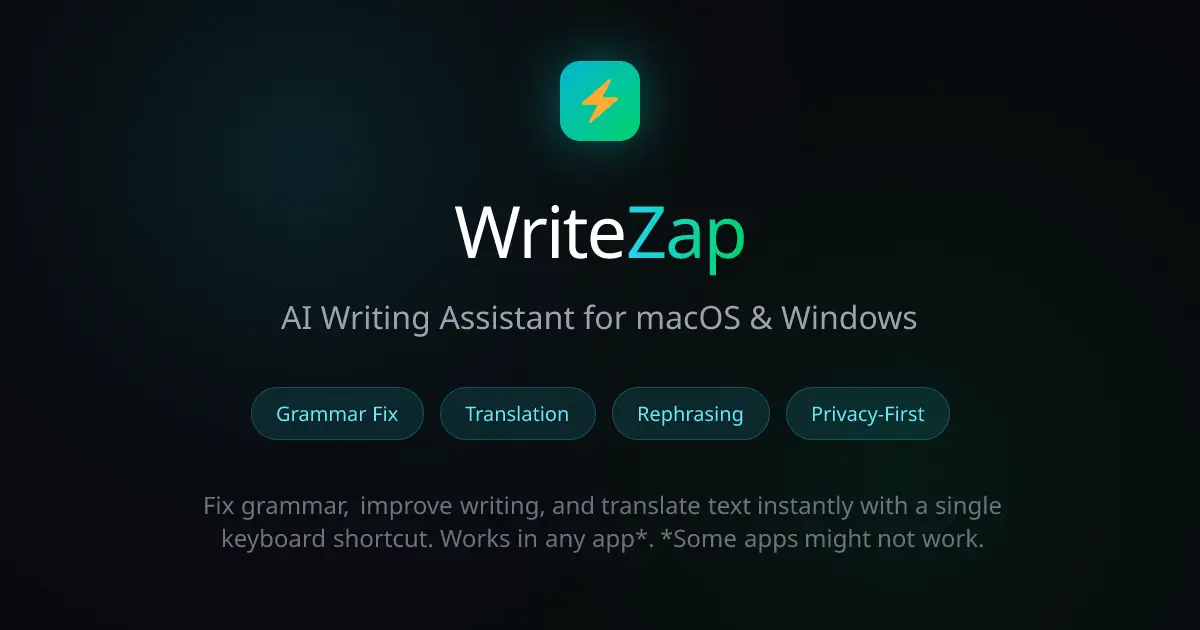writezap.com product image