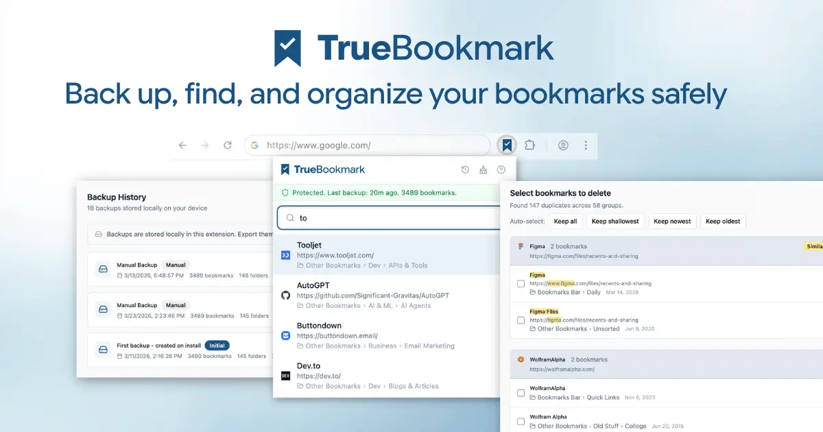 TrueBookmark image number 01